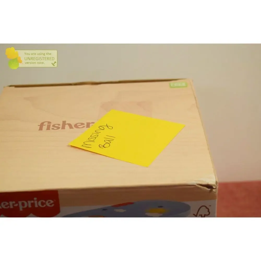 Fisher-Price Wooden Treehouse Ball Run Baby & Toddler Toy (Incomplete)